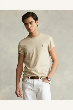 Ralph Lauren T-shirt Dritta Scollo Tondo Interlock Uomo Taglie M