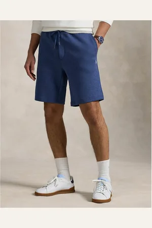 Ralph Lauren Shorts In Doppia Maglia Tech Con Logo Ricamato