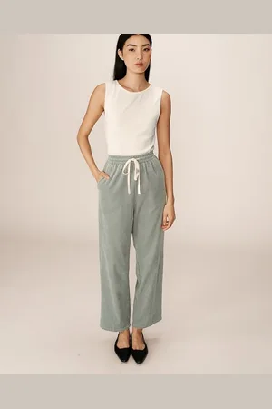 Grace & Mila Pantaloni In Velluto A Coste Paul Donna Taglie XS