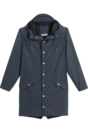 Rains Giacca Impermeabile Con Cerniera E Cappuccio Unisex Donna Taglie XS