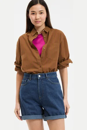 La Redoute Camicia Ampia A Righe, Maniche Lunghe Donna Taglie 38 (IT) - 34 (FR)
