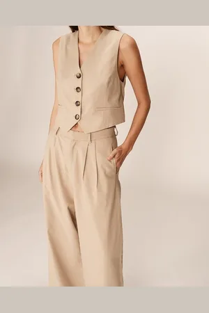 Grace & Mila Pantaloni Da Abito, Taglio Largo Peter Donna Taglie S