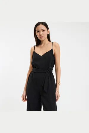La Redoute Tuta Pantalone Con Scollo A V E Spalline Sottili Donna Taglie XS