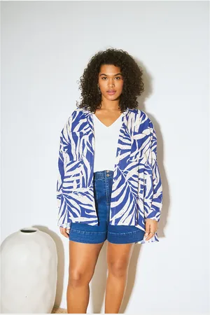 Almé Camicia Fluida Stampata Aurele Donna Taglie 48/50 (IT) - 44/46 (FR)