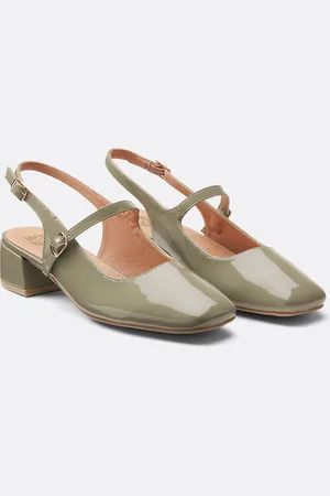 La Redoute Ballerine Mary Jane Vernice Con Piccolo Tacco Donna Taglie 39