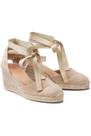 Castaner Espadrillas Con Zeppa In Tela Carina Donna Taglie 36