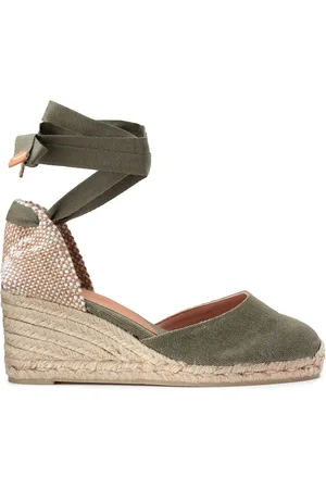 Castaner Espadrillas Con Zeppa In Cotone Carina Donna Taglie 37