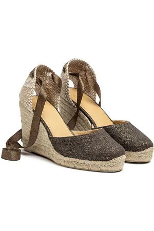 Castaner Espadrillas Con Zeppa Iridescente Carina Donna Taglie 41