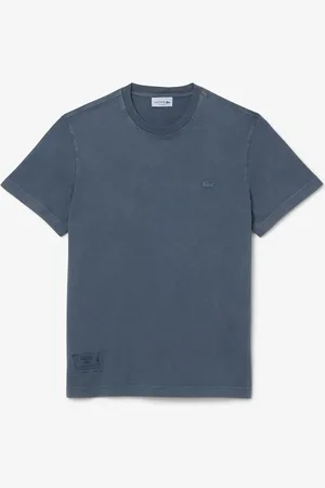 Lacoste T-shirt In Jersey Spesso Con Effetto Sbiadito Uomo Taglie S