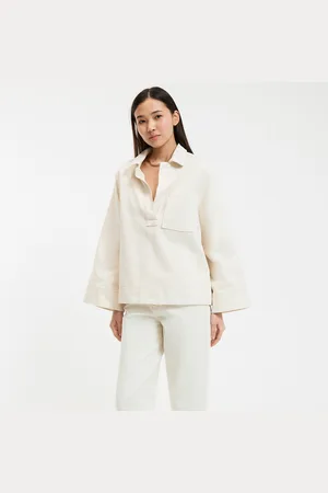 La Redoute Giacca Camicia, Cotone Denim Donna Taglie XS