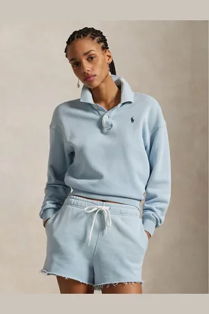 Ralph Lauren Felpa Con Collo A Polo, Maniche Lunghe Donna Taglie S