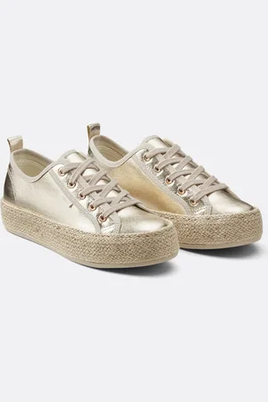 ONLY Scarpe Da Ginnastica Basse In Tela Con Suola Espadrillas Lida Donna Taglie 36