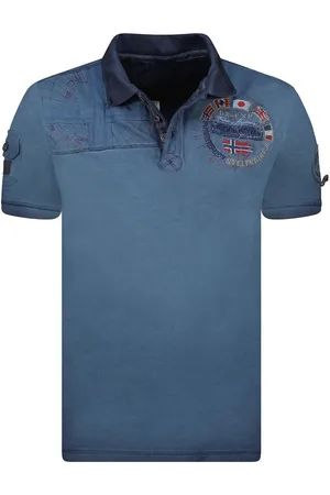 Geographical Norway Polo A Maniche Corte Kinflat Uomo Taglie S