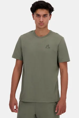 Le Coq Sportif T-shirt A Maniche Corte Con Logo Ton Sur Ton Uomo Taglie M