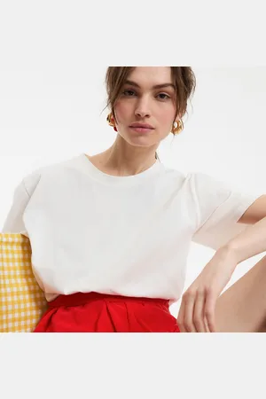 La Redoute T-shirt Girocollo, Maniche Corte Donna Taglie XS