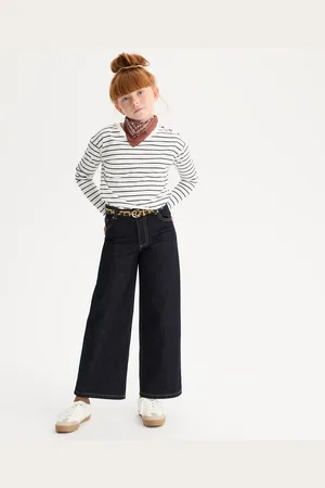 La Redoute Jeans Larghi Bambina Taglie 4 anni - 102 cm