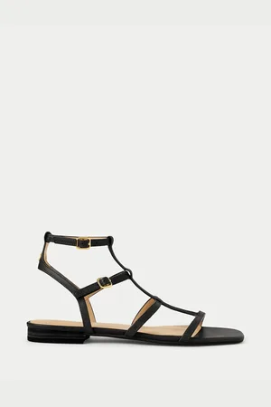 Ralph Lauren Sandali In Pelle Everley Donna Taglie 36