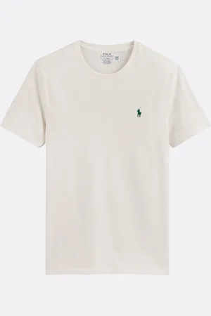 Ralph Lauren T-shirt Scollo Rotondo In Jersey Di Cotone Uomo Taglie S