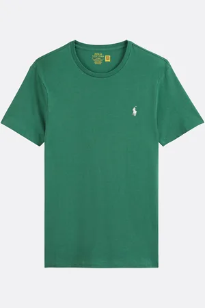 Ralph Lauren T-shirt Scollo Rotondo In Jersey Di Cotone Uomo Taglie S