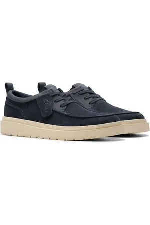 Clarks Derby In Pelle Scamosciata Polden Moc Uomo Taglie 42