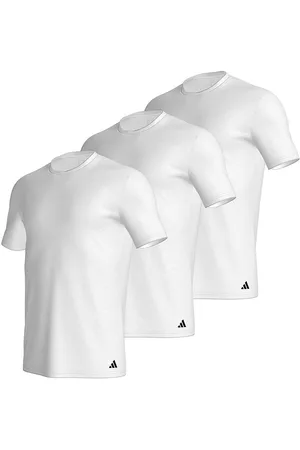 adidas Confezione Da 3 Magliette Girocollo A Maniche Corte Uomo Taglie L