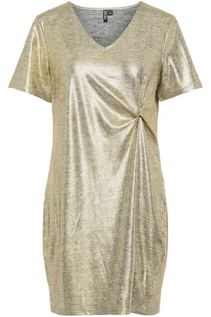 Pieces® Abito Corto, Scollo A V Donna Taglie XS