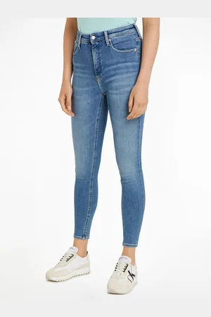 Calvin Klein Jeans Skinny Stretch Lung. 32 Cm Donna Taglie 38/40 (IT) - W25 (US)
