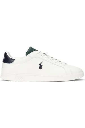 Ralph Lauren Sneakers In Pelle Heritage Court Ii Uomo Taglie 45