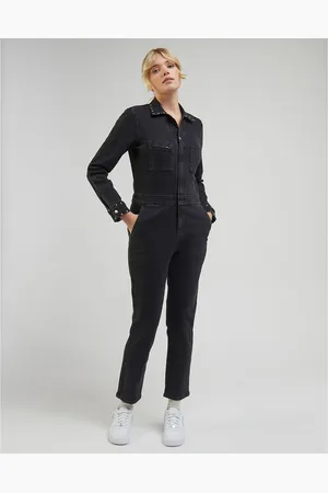 Lee Tuta Intera In Denim Donna Taglie M