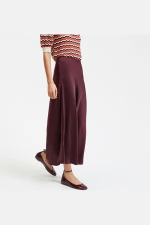 La Redoute Gonna Svasata Lunga In Satin Opaco, Signature Marion Donna Taglie 38 (IT) - 34 (FR)