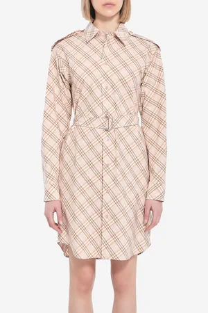 Burberry Abito chemisier Check