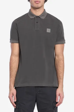 Stone Island Polo in cotone picquet