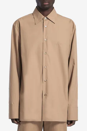 Gucci Camicia con logo in rilievo