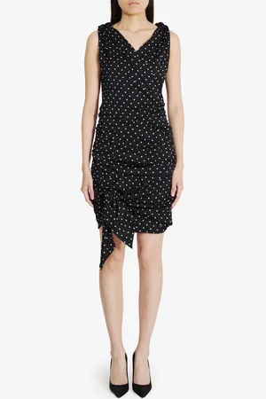 Dolce & Gabbana Abito midi con stampa Pois