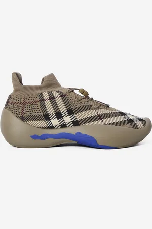 Burberry Sneakers Neptune in maglia Check