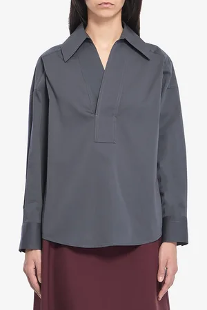Bottega Veneta Camicia in cotone e seta