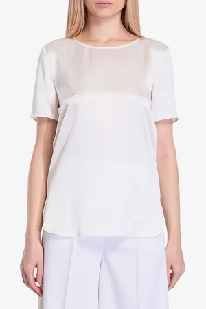 Max Mara Blusa in raso di seta