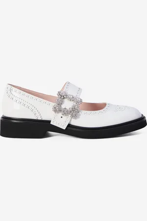 Roger Vivier Ballerine con cinturino Viv Rangers