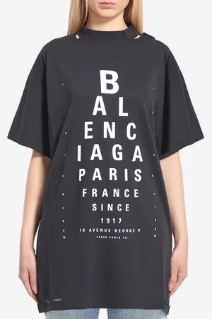 Balenciaga Tshirt Optical oversize