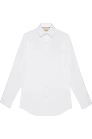 Gucci Camicia in popeline di cotone stretch