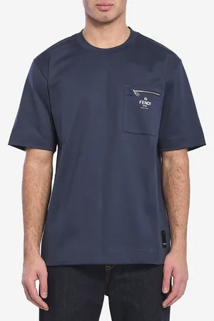 Fendi Tshirt con zip