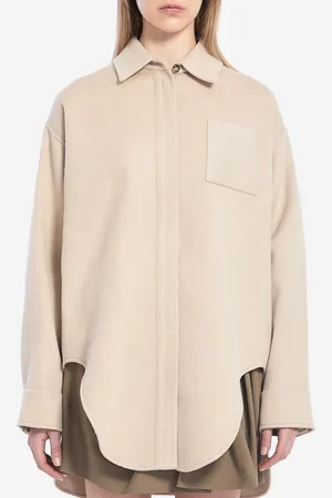 Loewe Overshirt in lana e cachemire