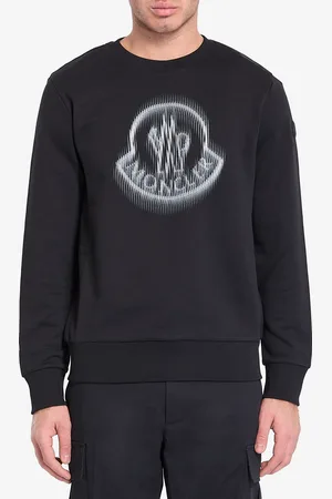Moncler Felpa con logo sfumato