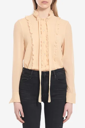 Chloé Blusa aderente con volant