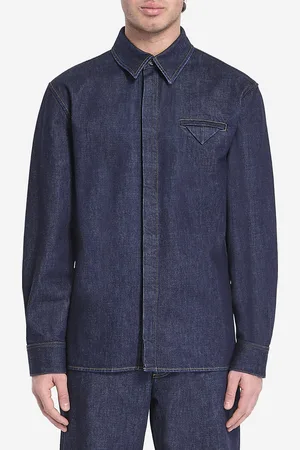 Bottega Veneta Camicia in denim Indigo