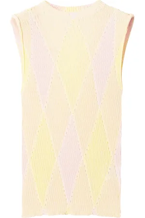Burberry Maglia con motivo Argyle