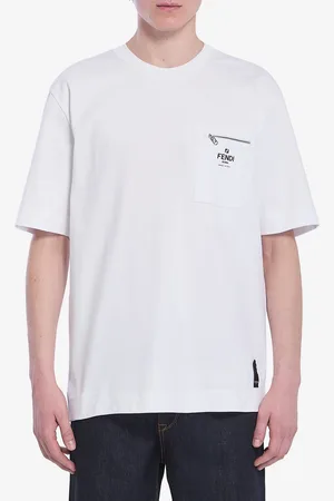 Fendi Tshirt con zip
