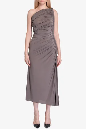 Alaïa Vestito drappeggiato asimmetrico