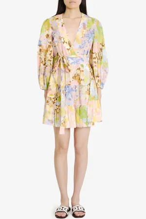ZIMMERMANN Mini abito Pop Wrap