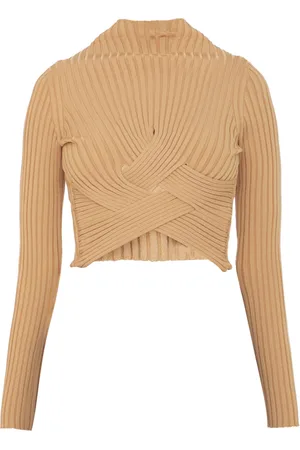 Stella McCartney Maglia crop a costine